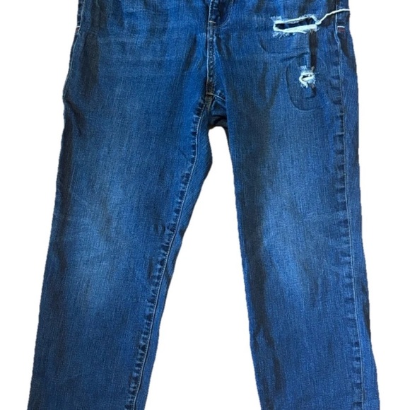 Tommy Hilfiger Women's Straight Leg Jeans - Blue - Picture 3 of 8
